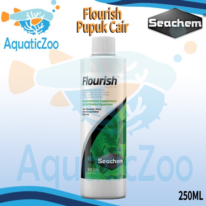 SELAMAT DATANG DI TOKO KAMI TERLARIS Seachem Flourish 250ml Pupuk Cair Aquascape Micro Fertilizer 25