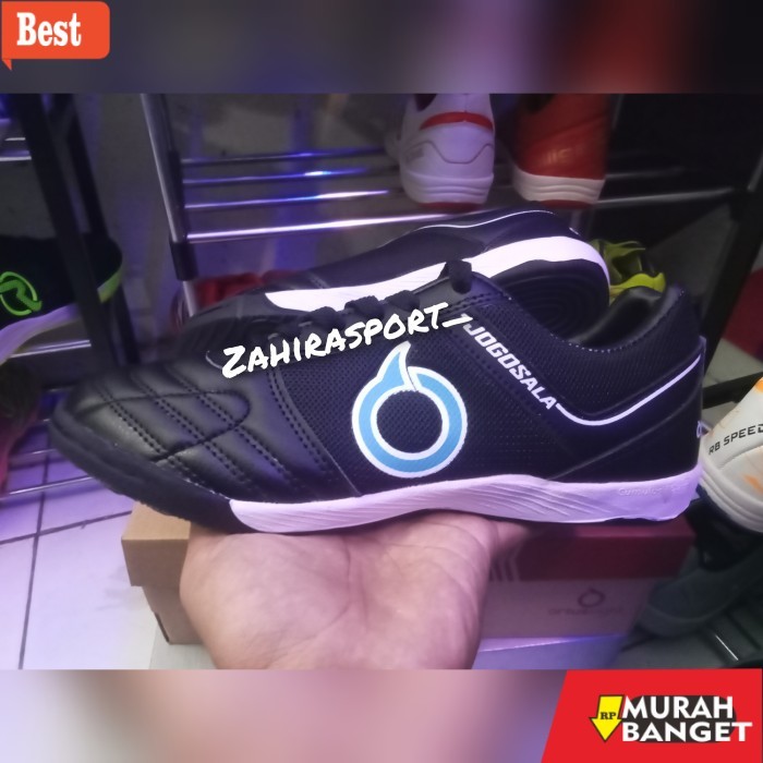 rekomendasi sepatu futsal SEPATU FUTSAL | Ortus jogo sala free kaos kaki deker - navy, 38