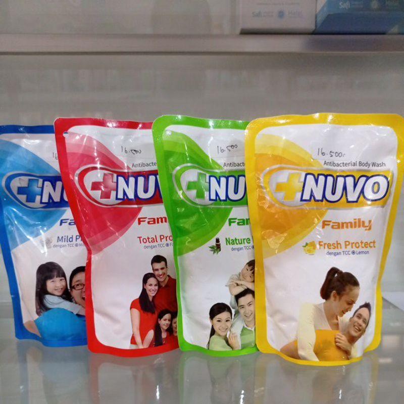 3 PCS  NUVO CAIR LIQUID BODY WASH SABUN CAIR 250 ML [NEW] - MG77 SEMBAKO