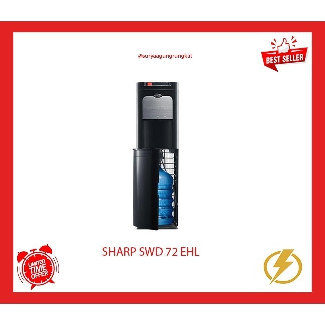 DISPENSER SHARP GALON BAWAH SWD 72 EHL