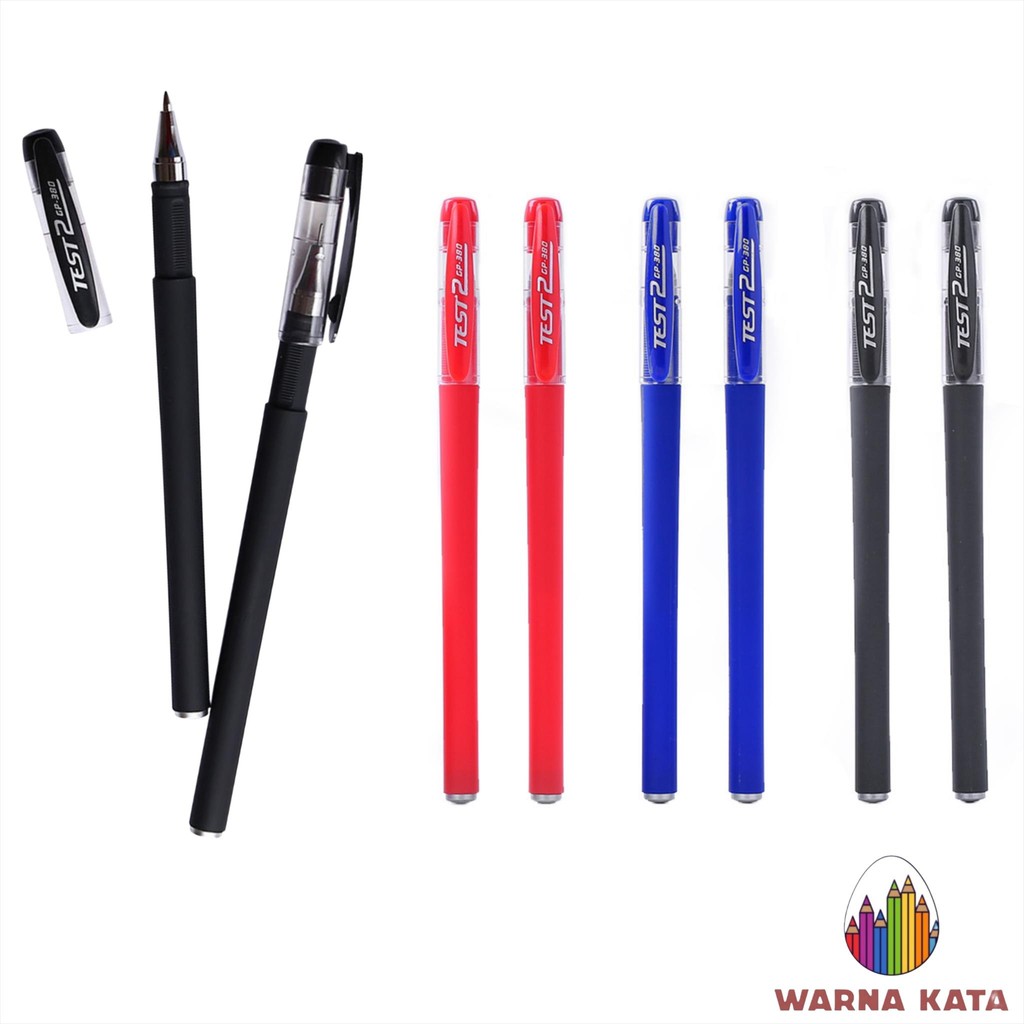 

MW011 Bolpen Ekonomis Doff Pena Pen Pulpen Kuliah Kantor Seminar Biru Merah Hitam Anti Macet