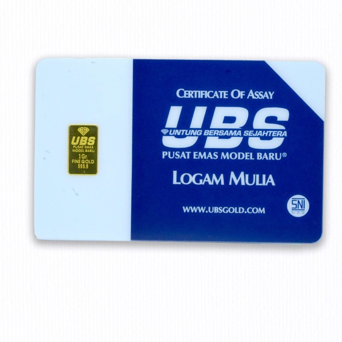 Emas Batangan UBS 1 GRAM - Emas Galeri 24