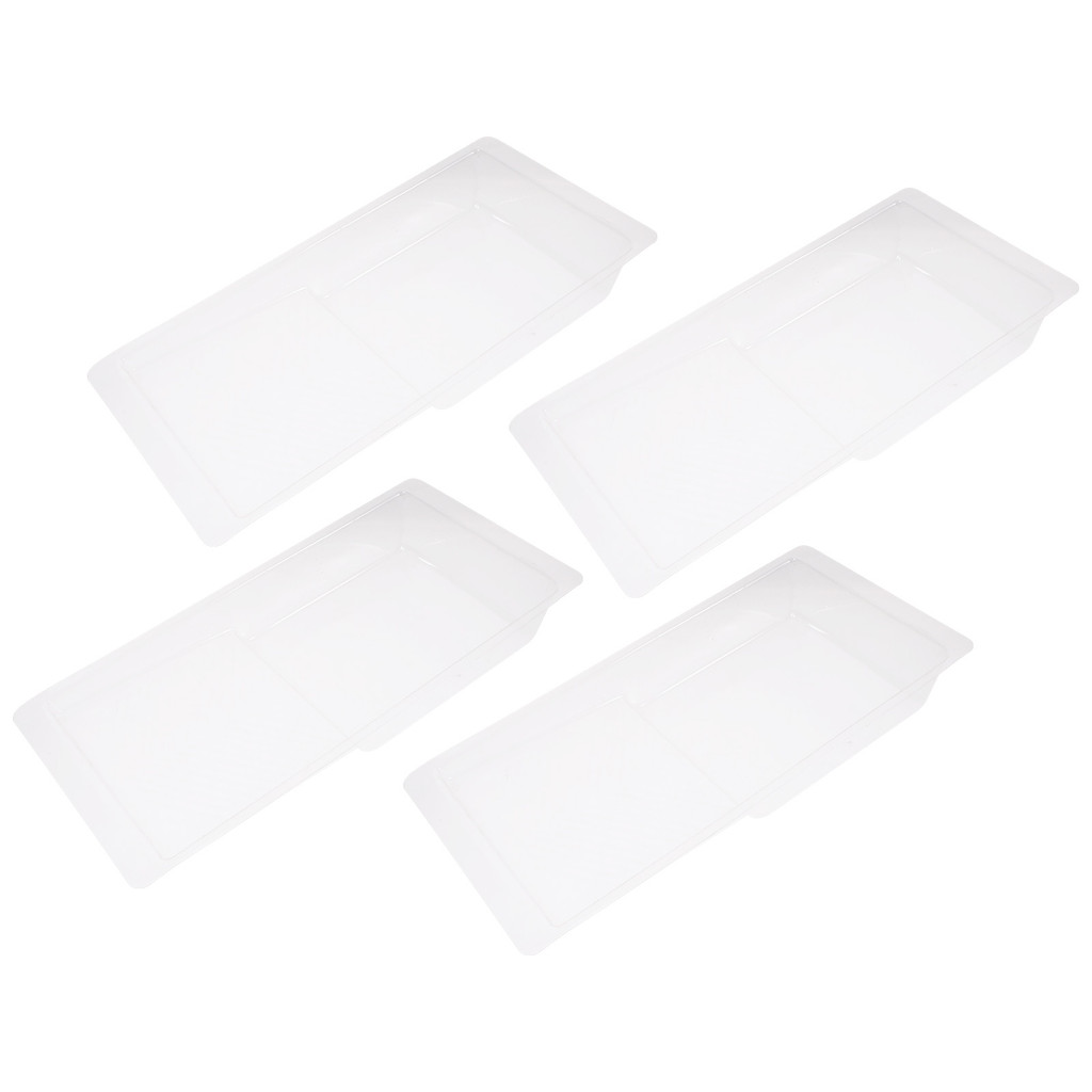 

Paint Tray Roller Tray Lining Portable Paint Liners Clear Transparent Clear Tray Large Trays