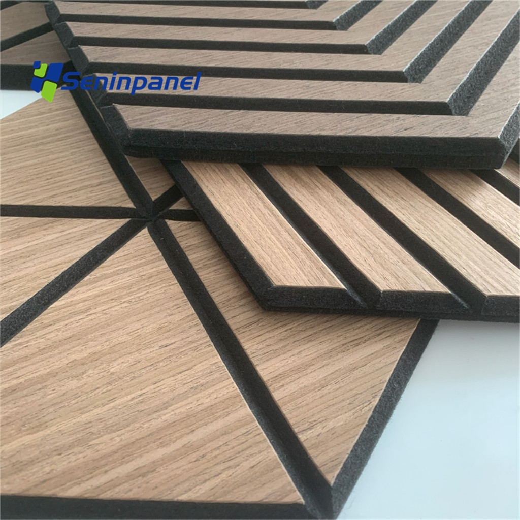 

Polyester Felt Soundproof Panels EcoFriendly Acoustic Insulation for Walls akupanel wallpanels