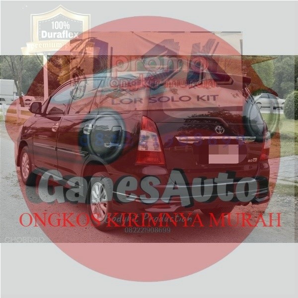 Bemper Aksesoris Mobil Bodykit Toyota Kijang Innova 2011 2012 2013 Trd