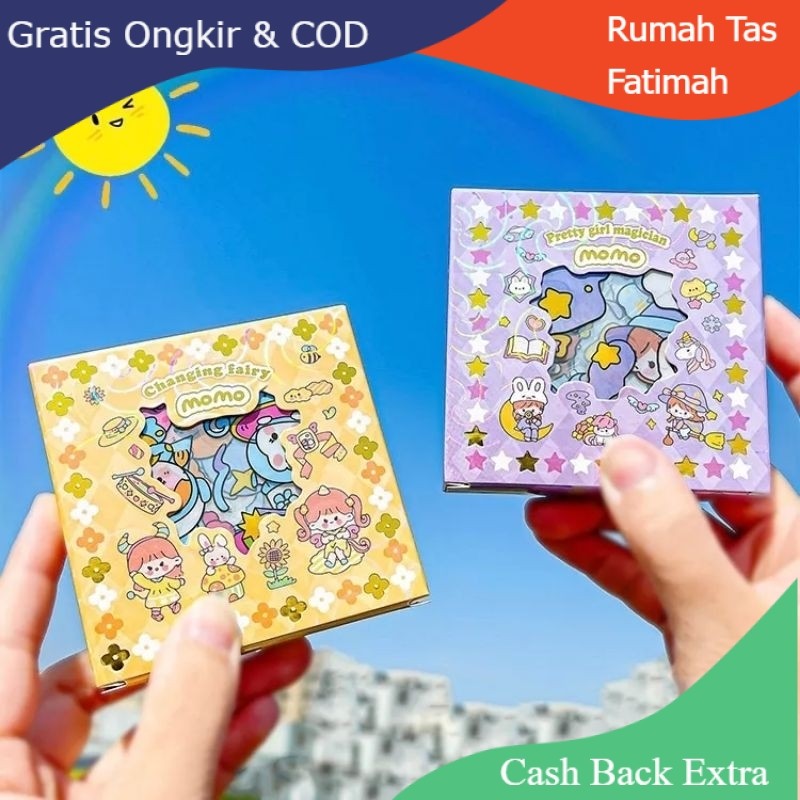 

Promo STICKER MOMO KOREA ISI 100 LEMBAR / STICKER DECO AESTHETIC / SCRAPBOOK By Rumah Tas Fatimah