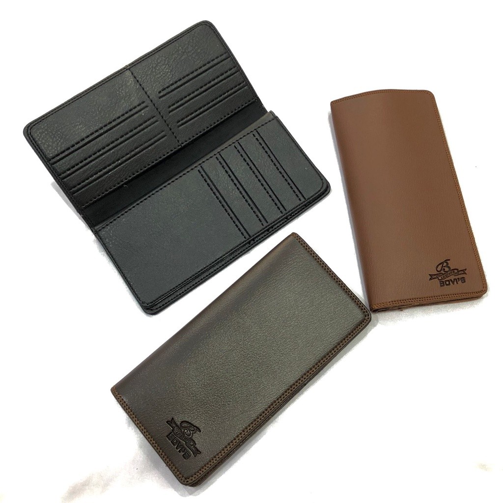 DOMPET COWOK BOVI"S PANJANG LIPAT BISA COD