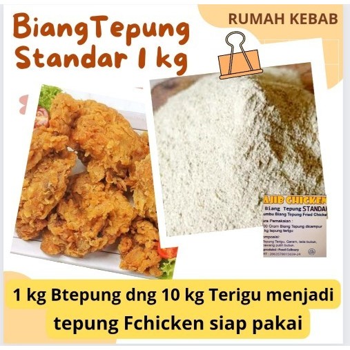 

Biang Tepung Premium - Bumbu Inti Tepung Fried Chicken - BT Standar