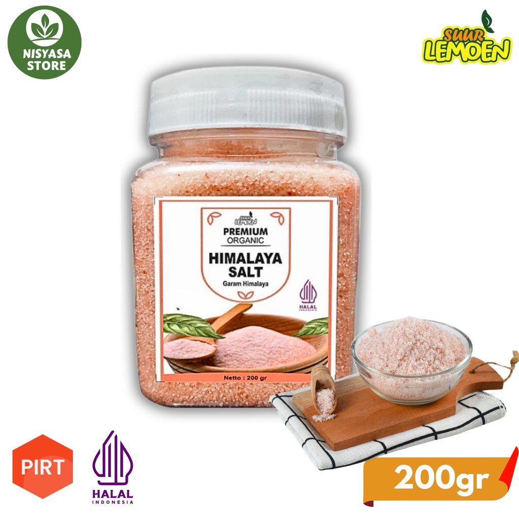 

Garam Himalaya Organic 200 Gram Himalayan Salt Premium By Suur Lemoen