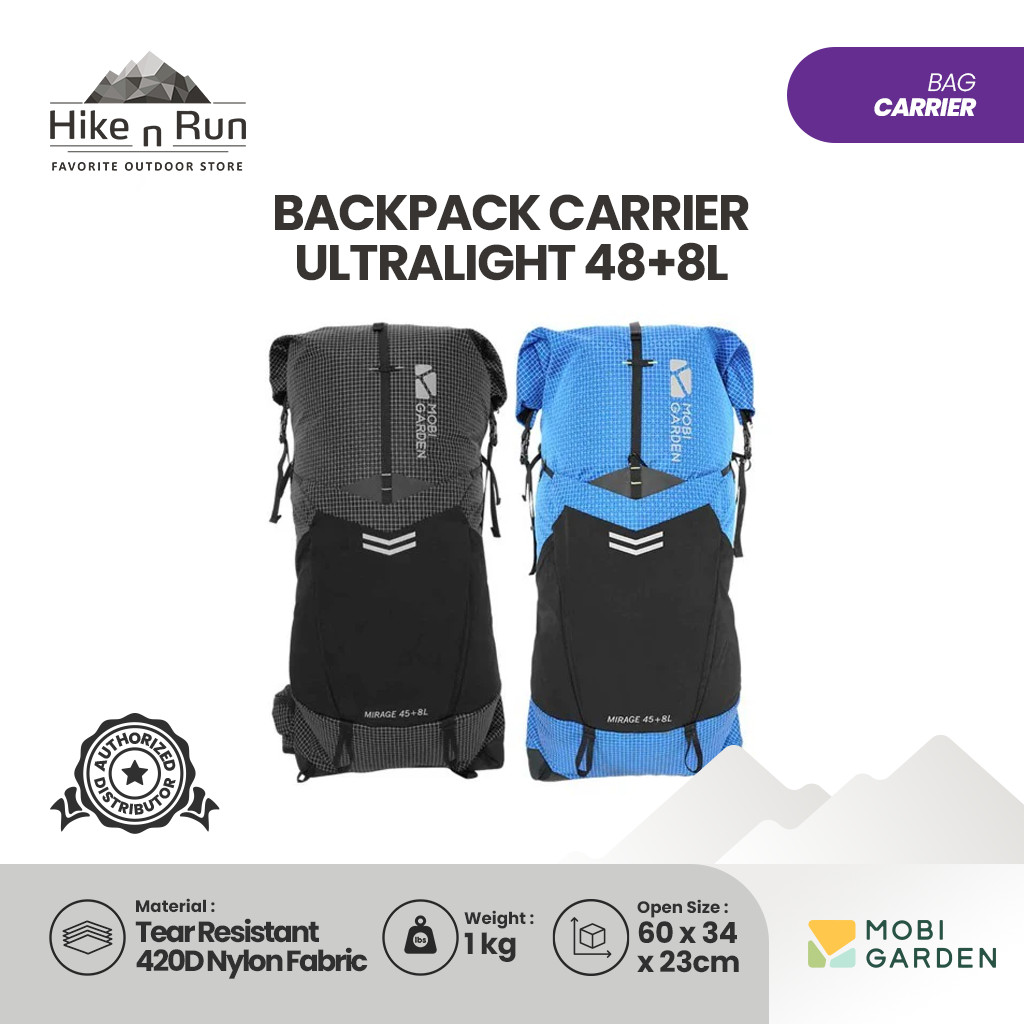 Tas Ransel Mobi Garden  NX20664006 45+8L Backpack Carier Hiking Ultralight
