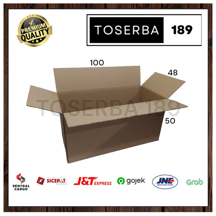 

Kardus packing besar/ Kardus JUMBO uk 100x48x50 DOUBLEWALL