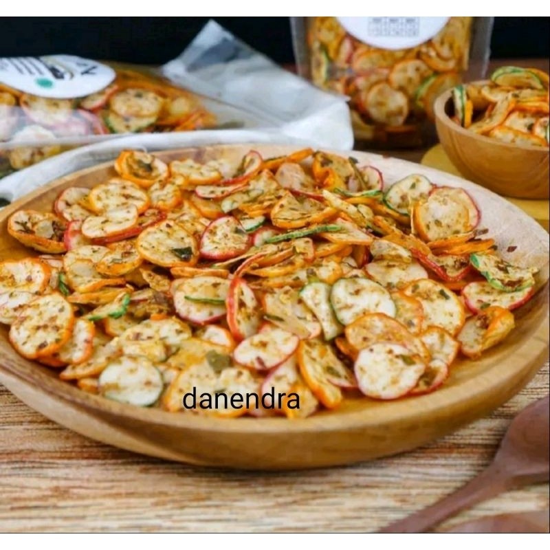 

JAJANAN BANDUNG.ID KERUPUK SEBLAK BANTET DAUN JERUK 1KG/1000GRAM