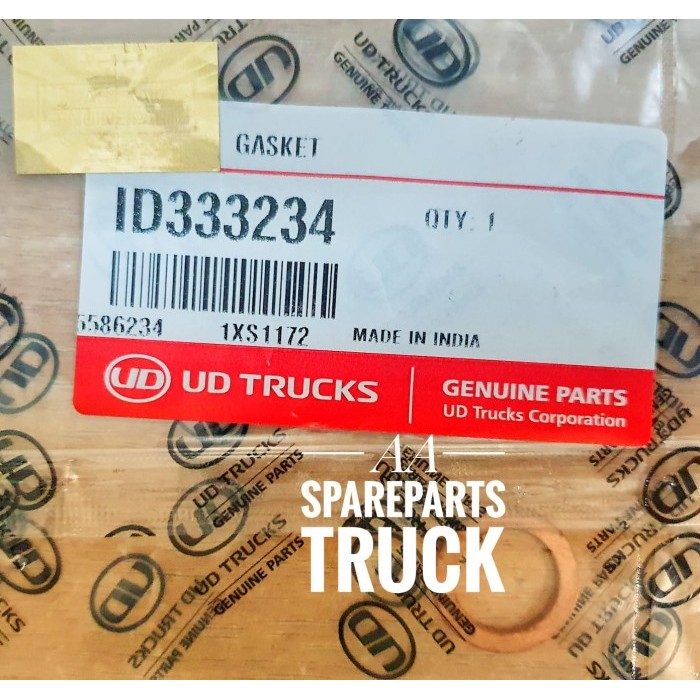 Gasket Kuzer Parts No. ID333234 berkualitas