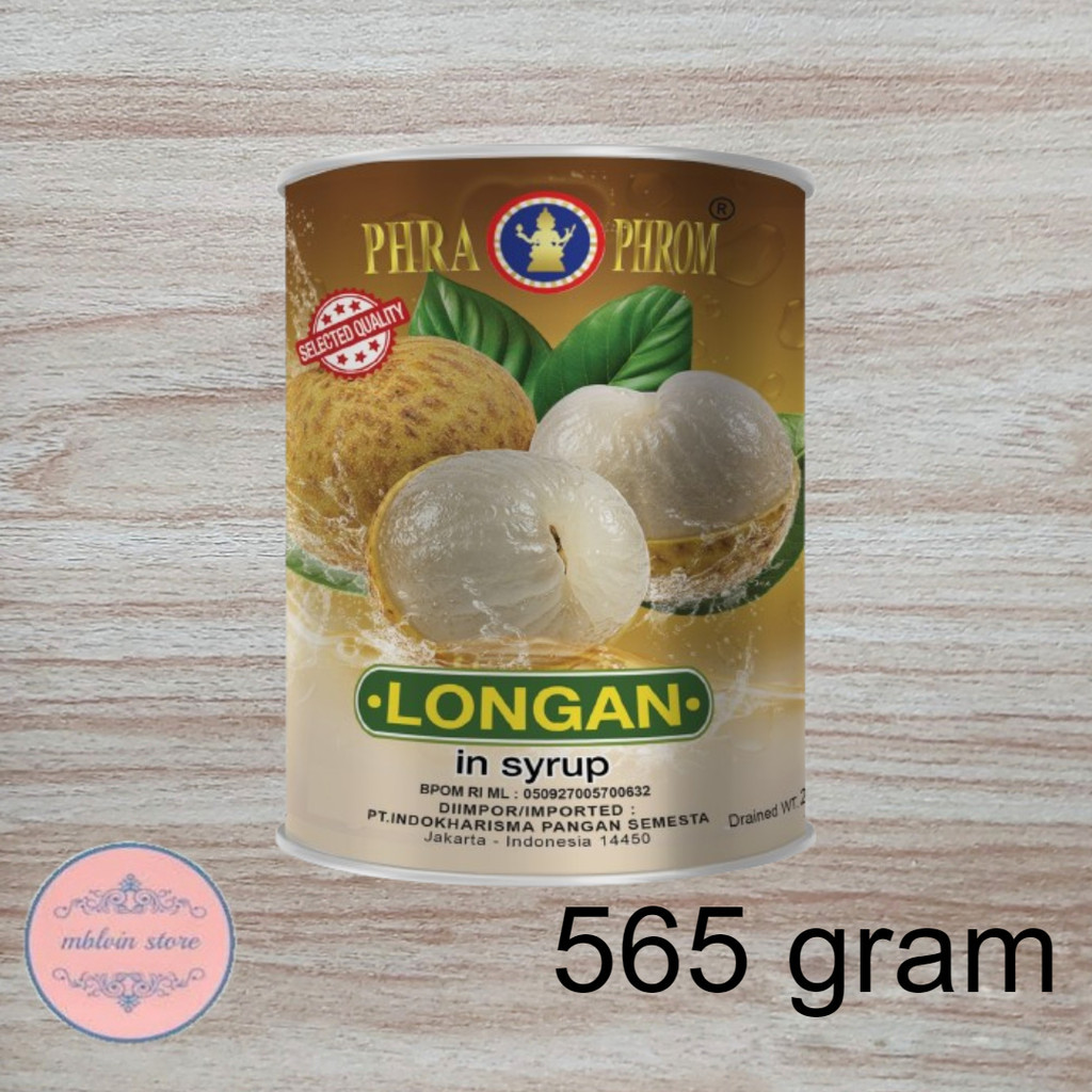 

Longan in syrup Phra Phrom 565 Gram Dus isi 24 Pcs