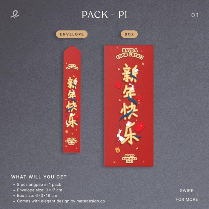 

PROMO IMLEK!!!!! [READY STOCK] Angpao Shake Chinese New Year 2023 | - 01