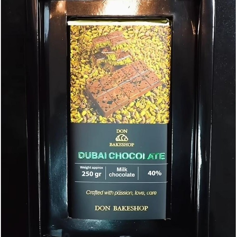 

READY! Chocolate Dubai Pistachio DON BAKESHOP TERLARIS