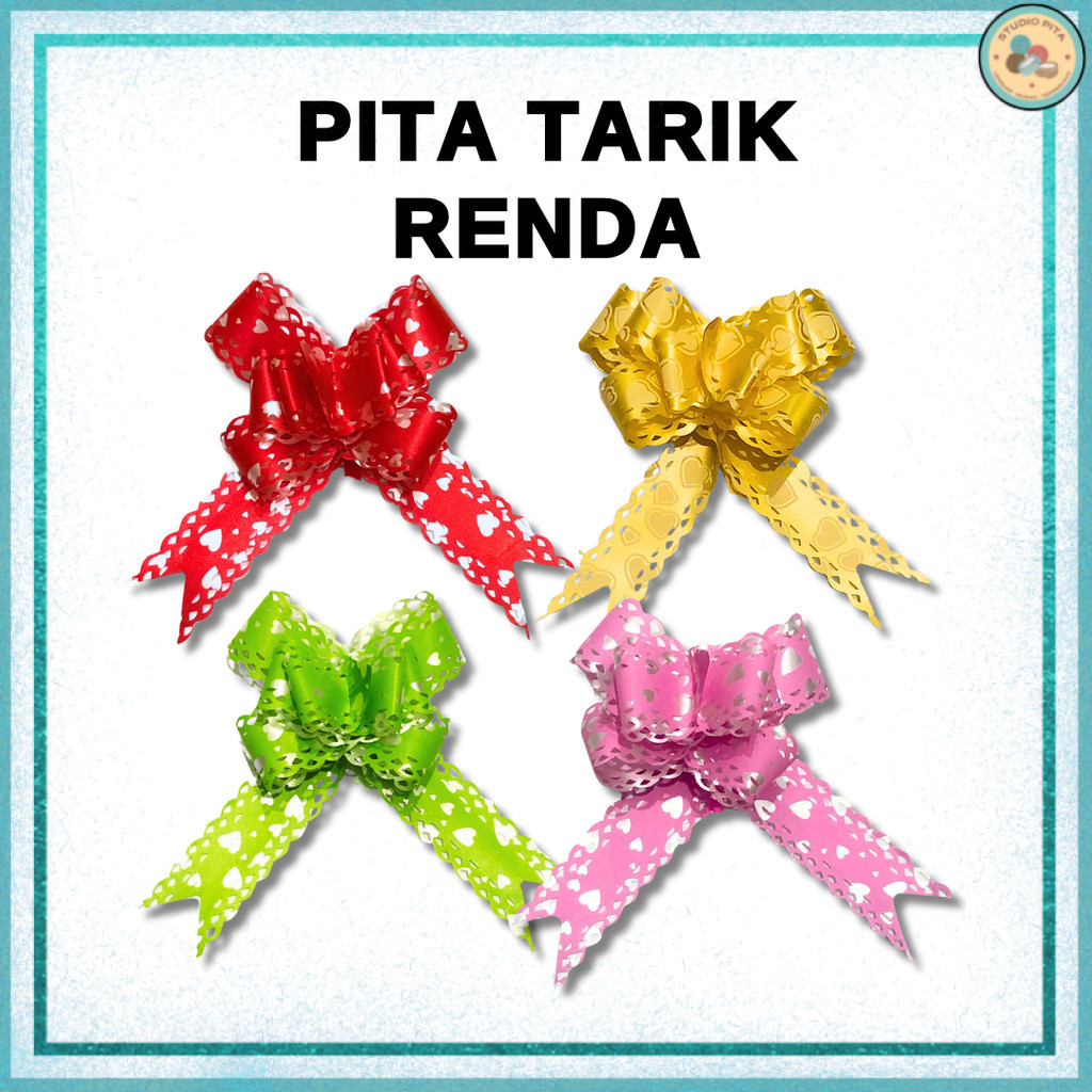 

Pita TARIK RENDA Serut Parcel Kado Souvenir