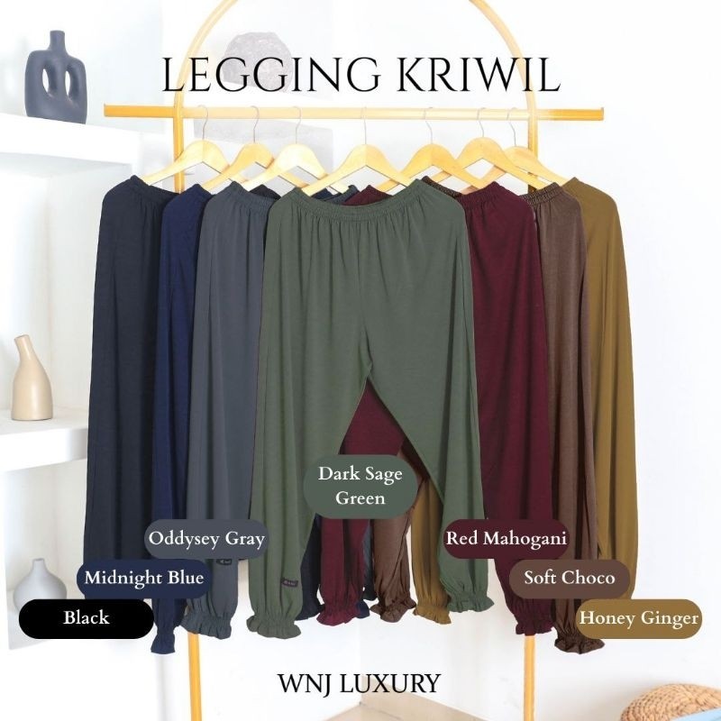 CELANA DALAMAN GAMIS LEGGING KRIWIL INNER PANTS SAFAR CELAMIS BY WNJ