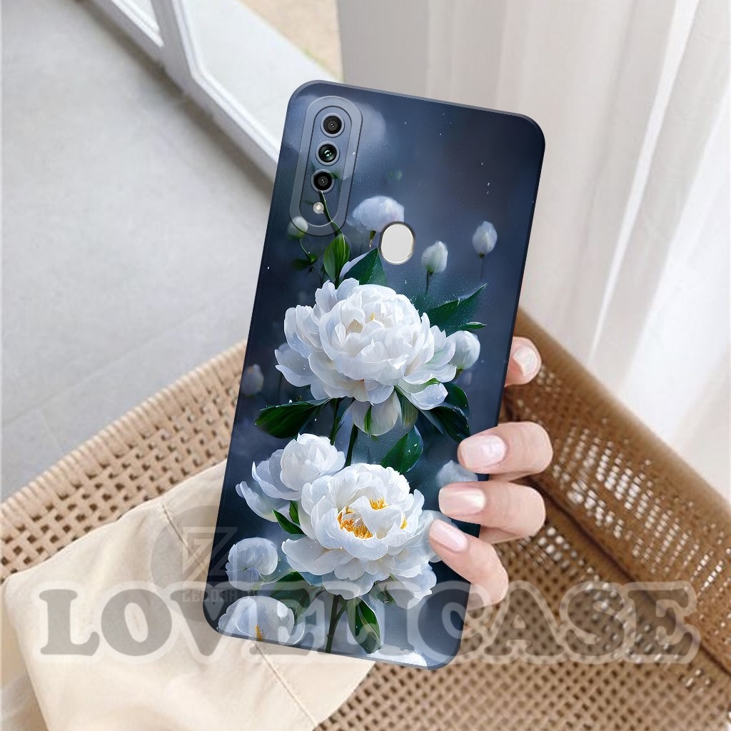 Case OPPO A31 Fashion Case Bunga Softcase OPPO A31 Silikon Pro Camera Casing OPPO A31 Kesing OPPO A3