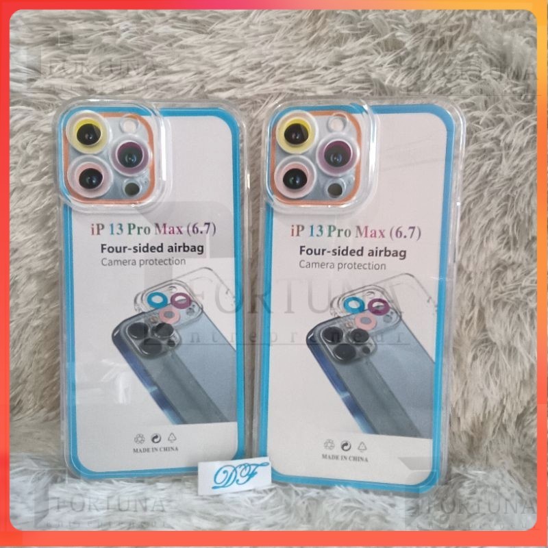 COD+GRATIS ONGKIR CLEAR  BENING iphon 13pro max(6.1) silikon transparan space original pelindung cam