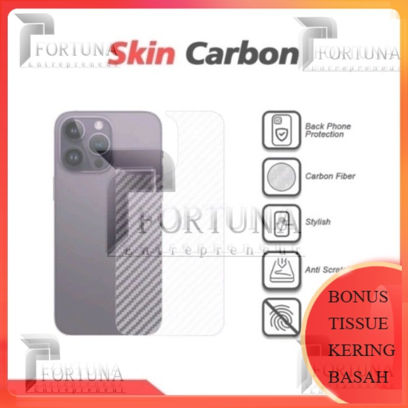 Anti Jamur skin carbon hp OPPO 6 PRO garskin anti jamur pelindung belakang hp