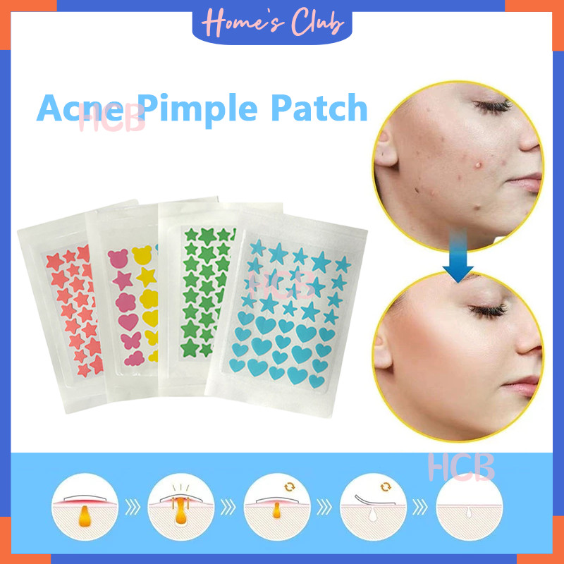 Acne Pimple Patch Colorful Hydrocolloid Acne Pimple Patch 36 Pcs