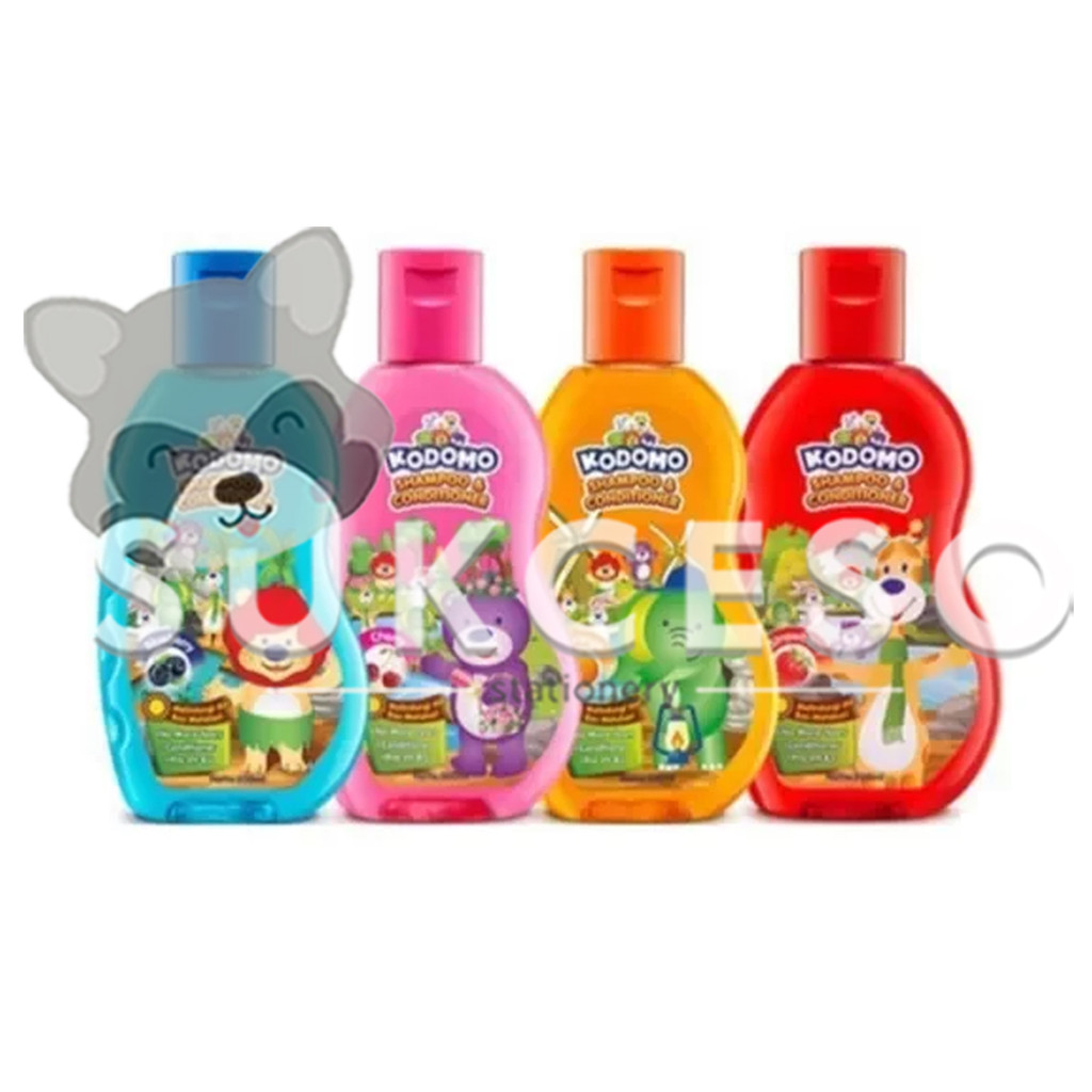 KODOMO Shampoo & Conditioner Gel Mini 45ml - Shampo Anak Kemasan Botol Kecil