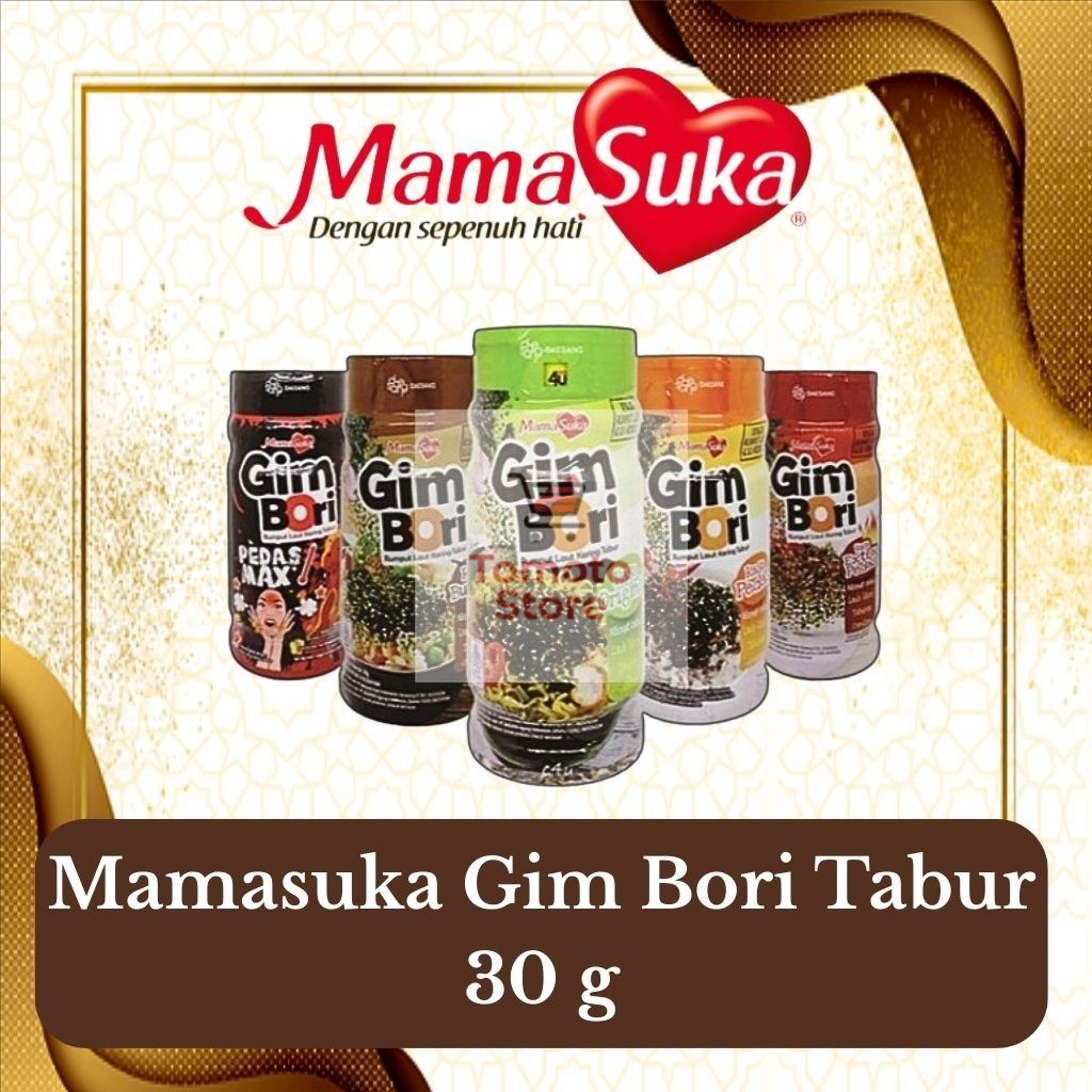 

✨ TOMOTOSTORE ✨ MAMASUKA Gim Bori / Bon Nori Rumput Laut Kering Tabur