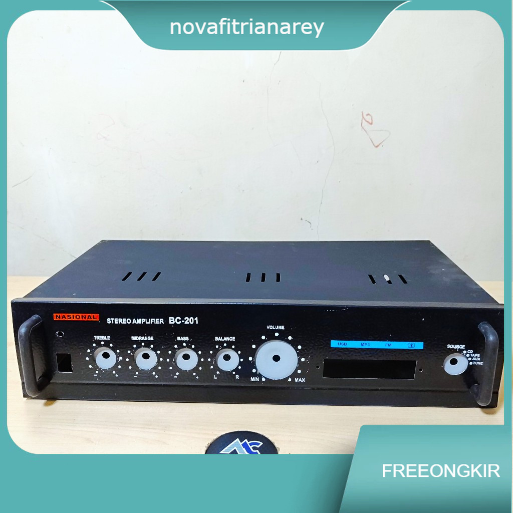 BOX AMPLI NASIONAL BC-201 PLUS MP3