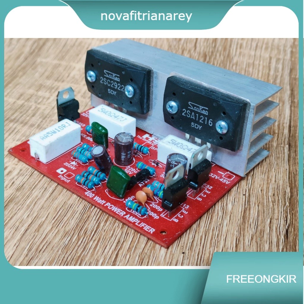 KIT DRIVER POWER 400 WATT PLUS SANKEN 5DY