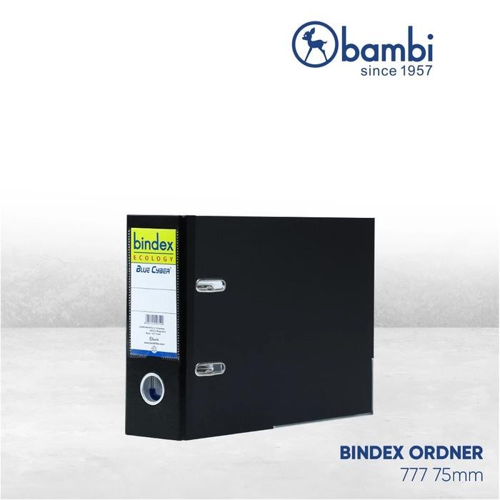 

AHHA Odner Bindex Ecology Kwitansi A5 75 mm 777 (12 Pcs) - Hitam
