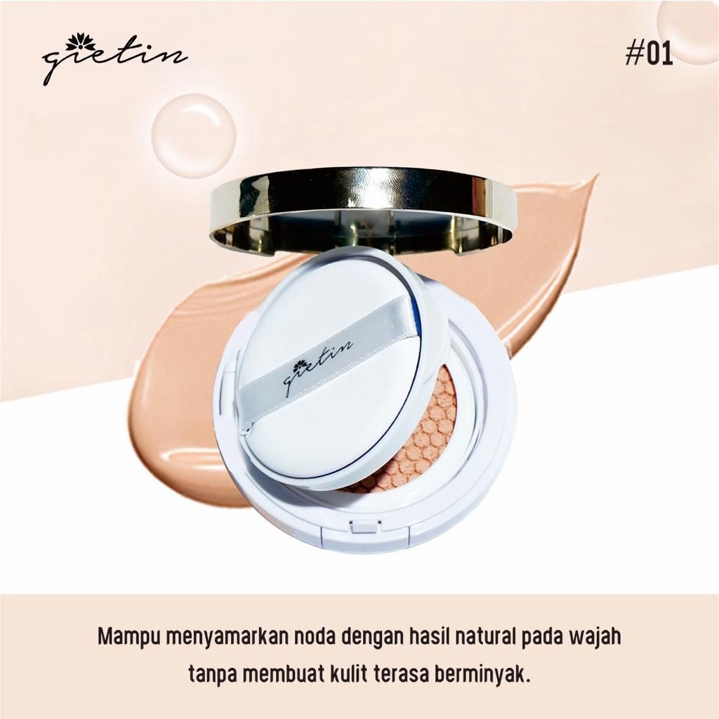 GENKA- Gietin Luminous Golden BB Cushion BPOM GT08