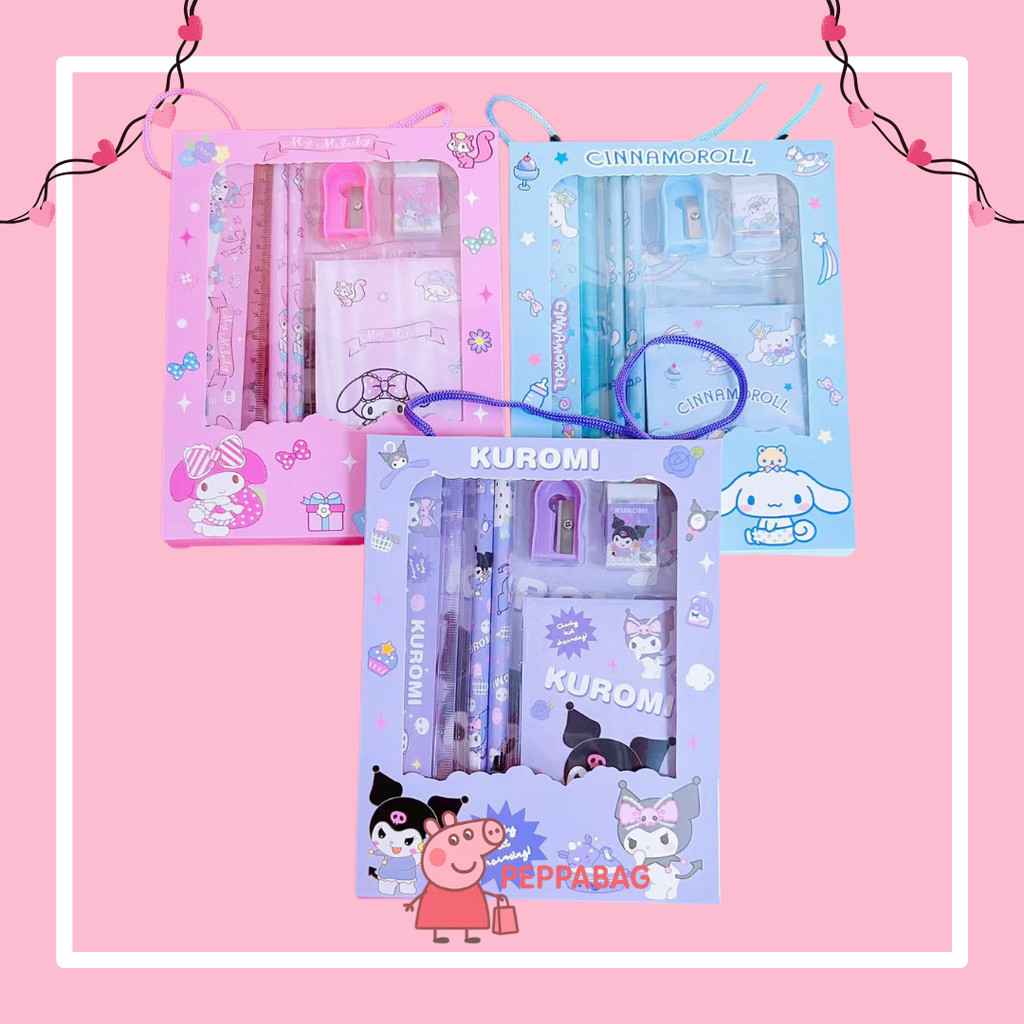

AlatTulis Set 6 in 1 Karakter Murah Lucu/Kotak Pensil Anak Set Stationery Hadiah Anak Sekolah-ES0416