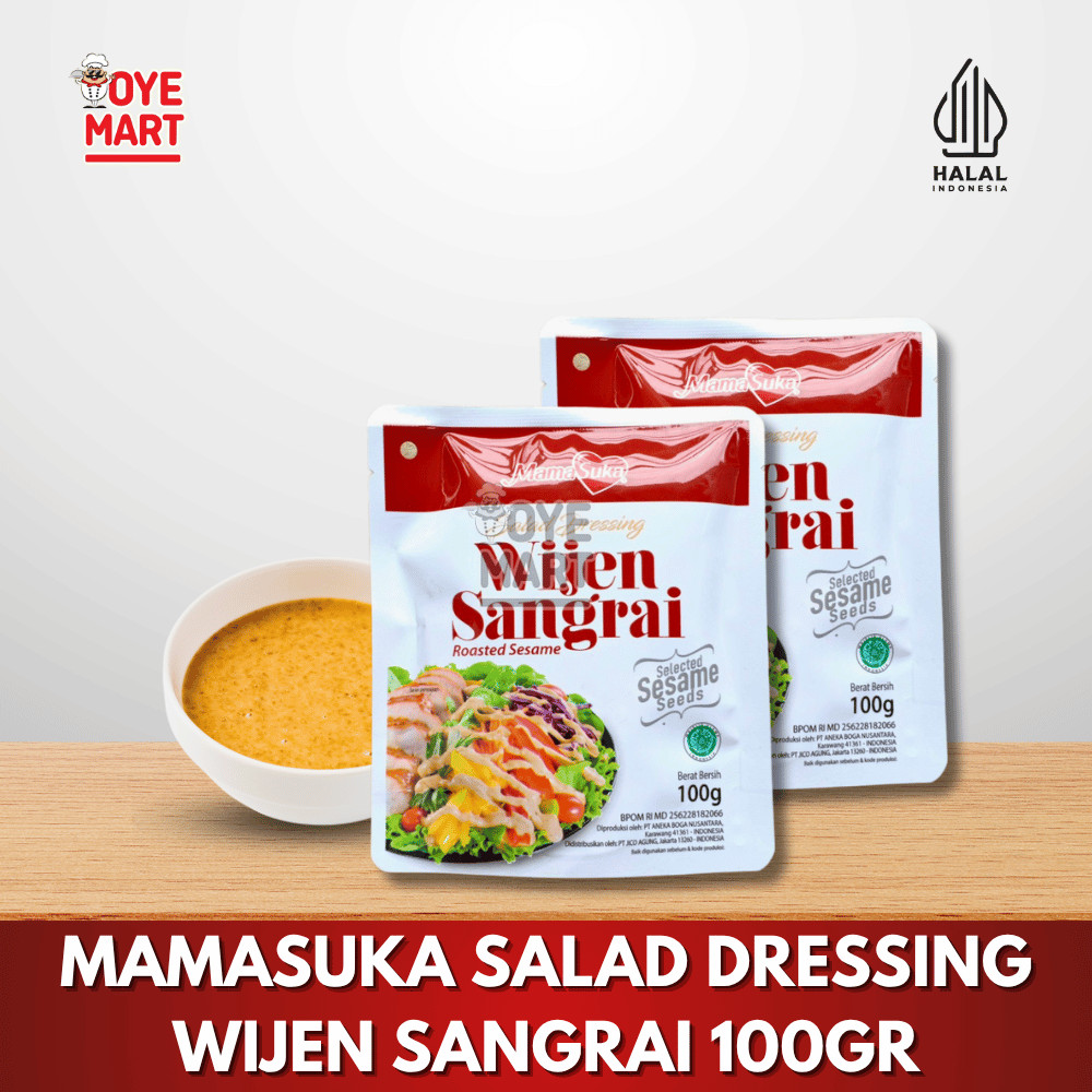 

MAMASUKA SALAD DRESSING WIJEN SANGRAI 100GR