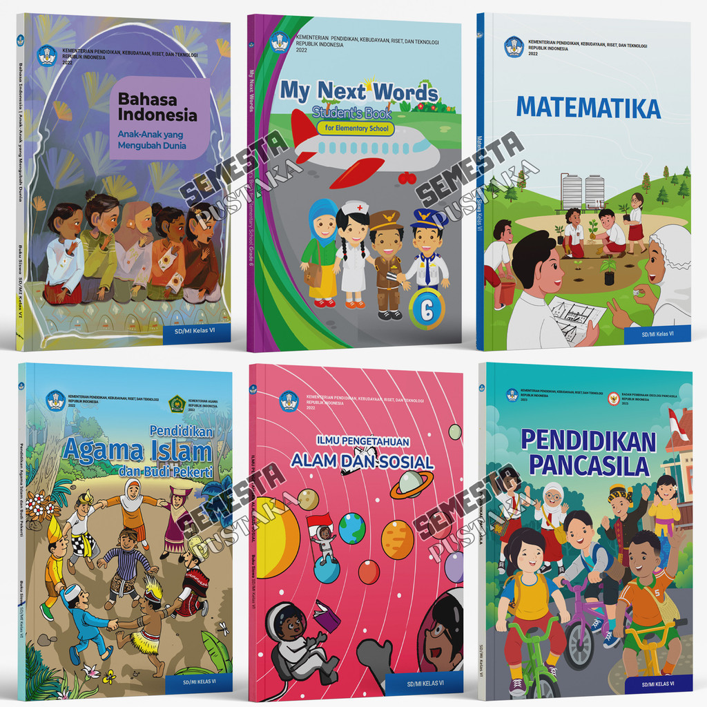 Buku Paket Kelas 6 SD Kurikulum Merdeka