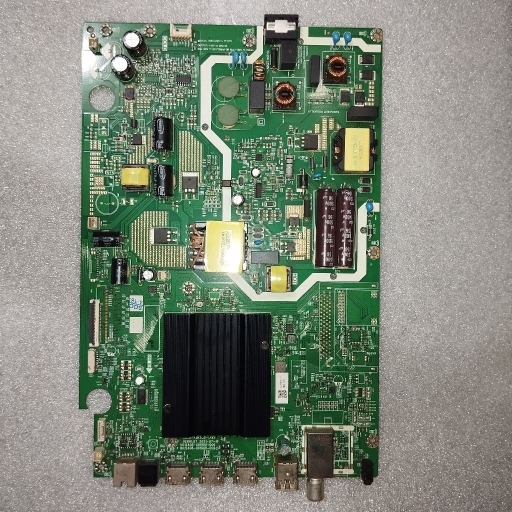 mainboard mobo mb motherboard mesin tv led coocaa 50S5G PRO