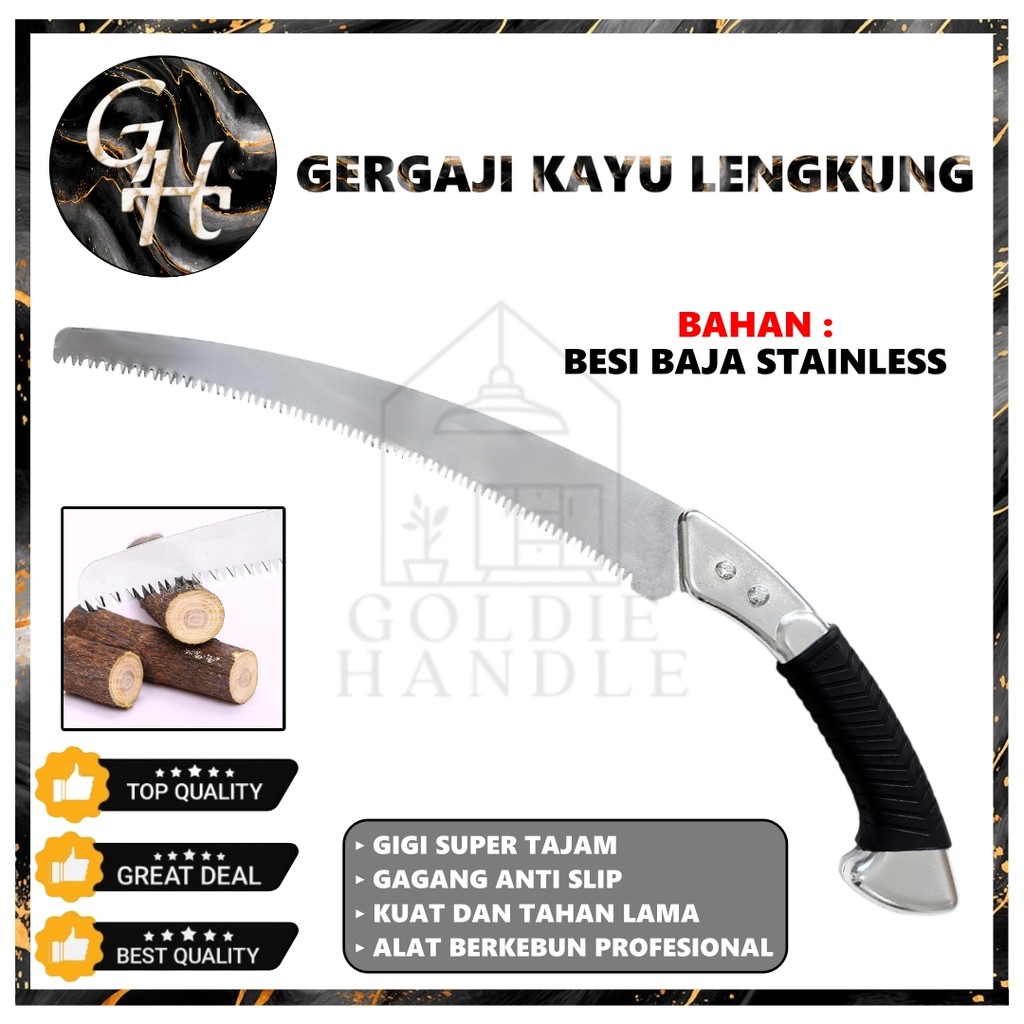 Gergaji Pohon Multifungsi Alat Manual Potong Dahan Kayu Prunung Saw Gergaji Kopi Kualitas Bagus