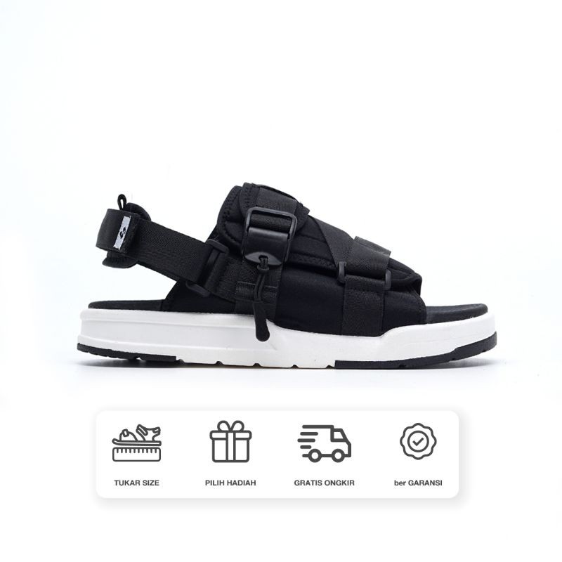 PROMO Higend - Flit Poison Black - Sandal Traveling Sandal Gunung