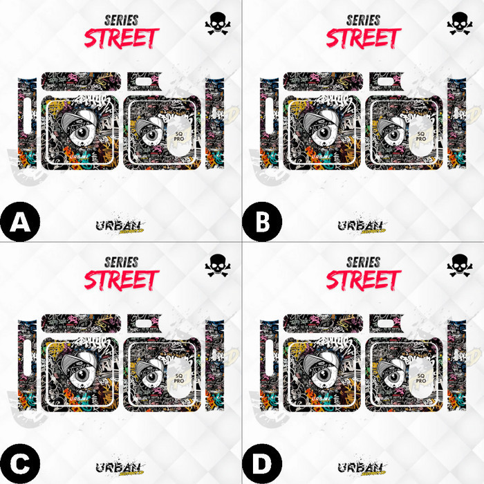 

Sticker / Garskin SQ Pro Dekorasi Collection by Ultimate Customitation