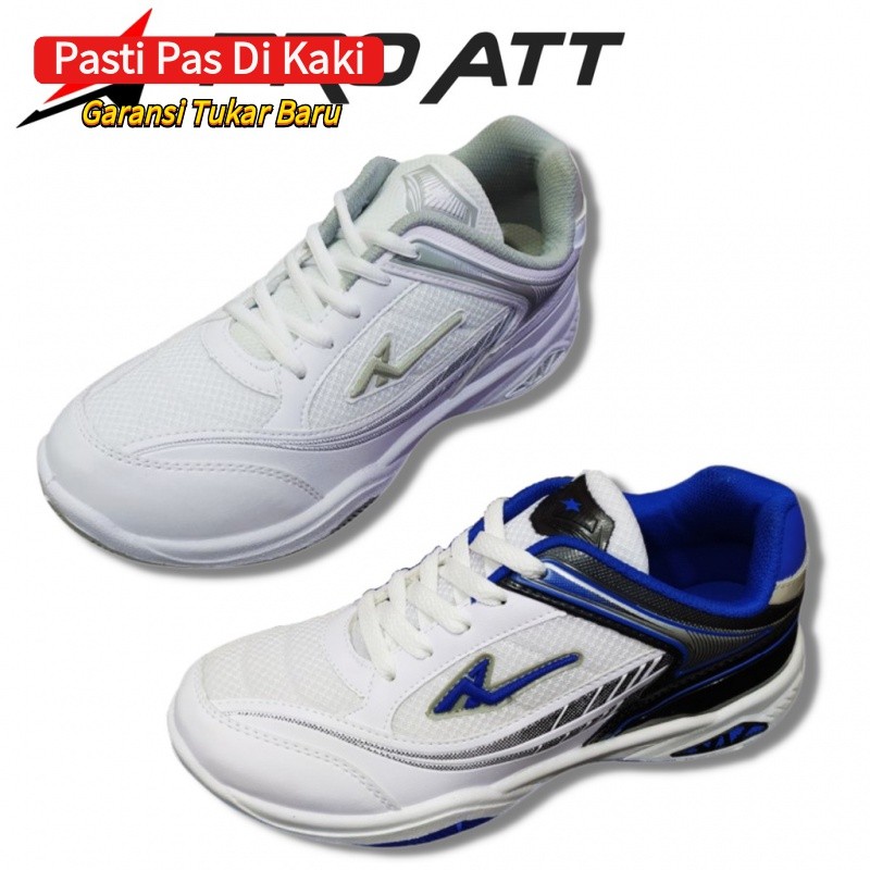 PRO ATT BSD 640 SEPATU OLAH RAGA BADMINTON WARNA PUTIH BIRU TUA