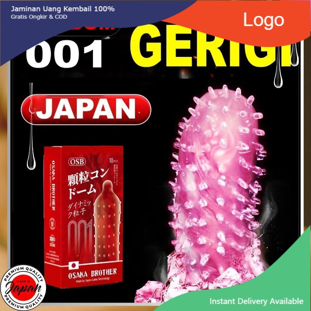 Promo Terbaru Awal Bulan Terlaris Kondom Gerigi Viral Premium Jepang - Kondom Pipa Super Tipis - Jap