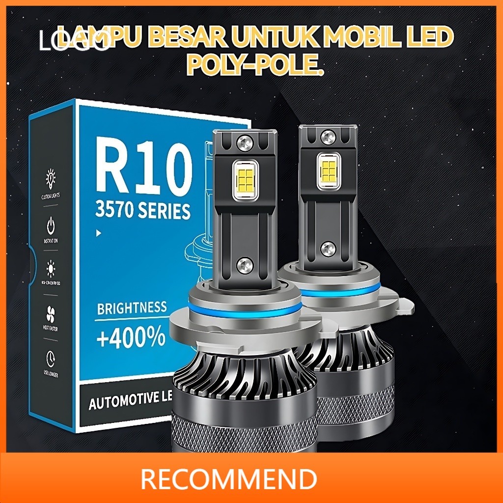 CASH ON DELIVERY 2pcs 110W 28000LM H4 Lampu LED Mobil H1 H3 H7 H11 H11 9005 HB3 9006 HB3 9012 HIR2 H