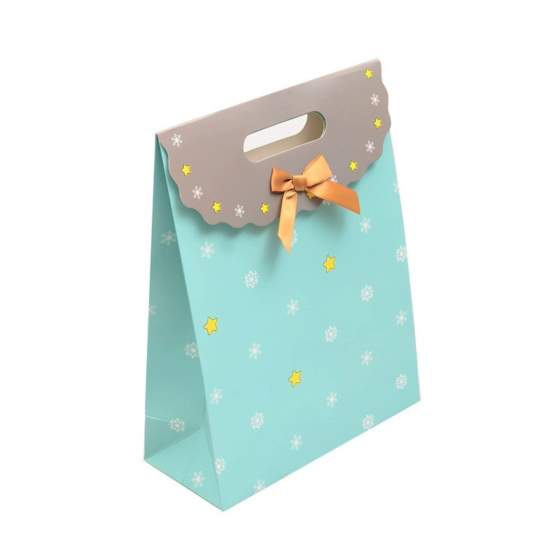 

PAPER BAG SOUVENIR CLASSIC BIRU 19 CM | GOODIE BAG | KANTONG KERTAS TUTUP TEMPEL | PAPER CRAFT