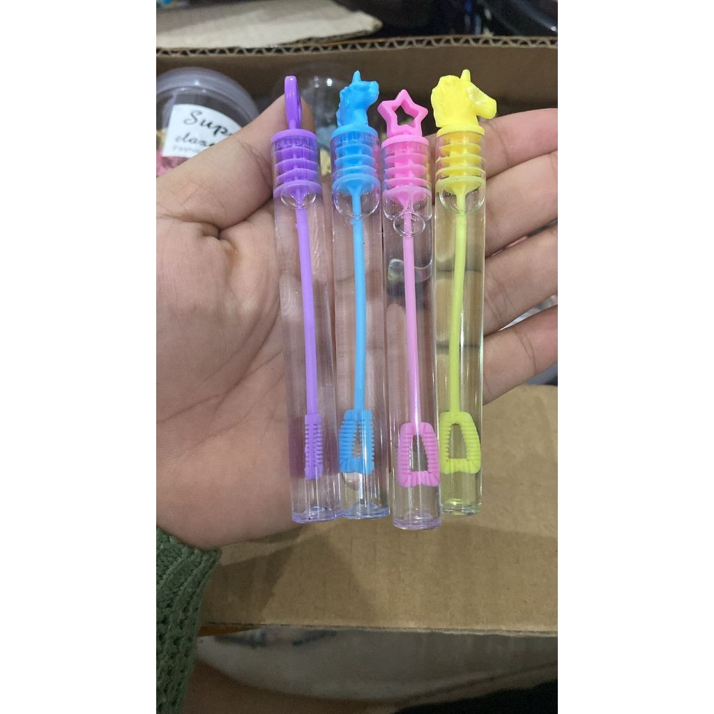 (GAT) Mainan Gelembung Sabun Tiup balon Mainan Anak / balon tiup bubble stik mini