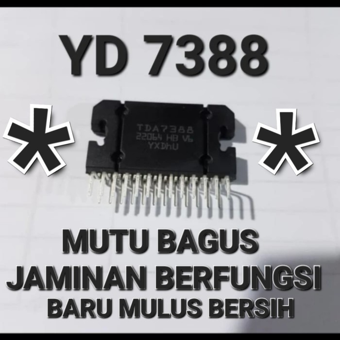 JN99 tda 7388 yd tda 7388 7388a 7388 a tda7388 yd7388 ic tape dvd mobil