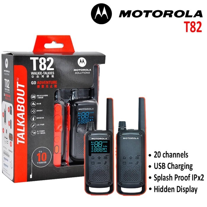 HT Walkie Talkie Motorola Jarak Jauh Radio HT TLKR T jarak jauh 10km