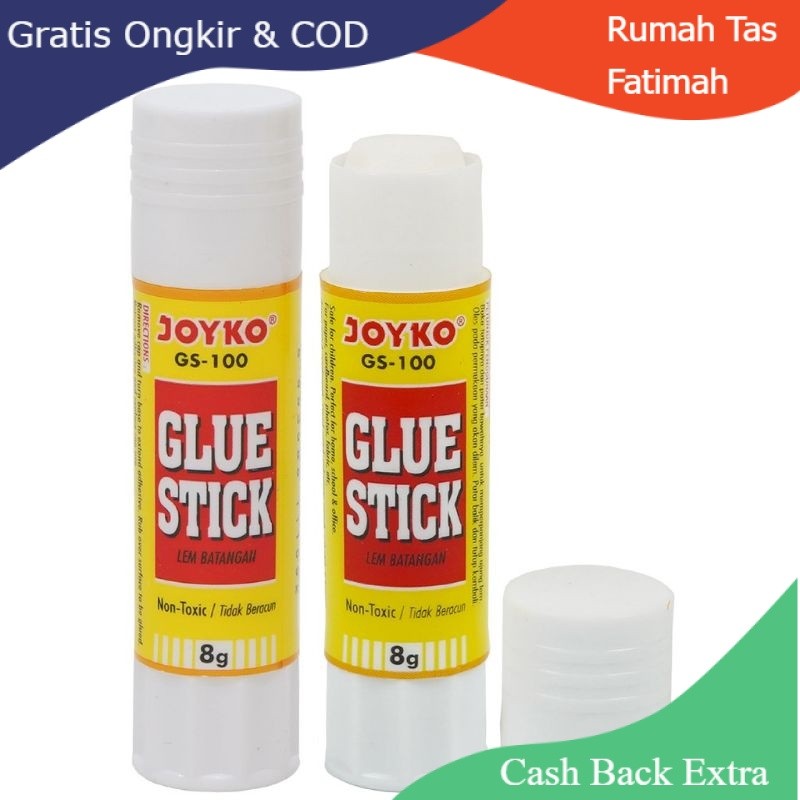 

Promo LEM STICK JOYKO Glue Stick / Lem Batang Joyko GS-100 / 8gr Murah By Rumah Tas Fatimah