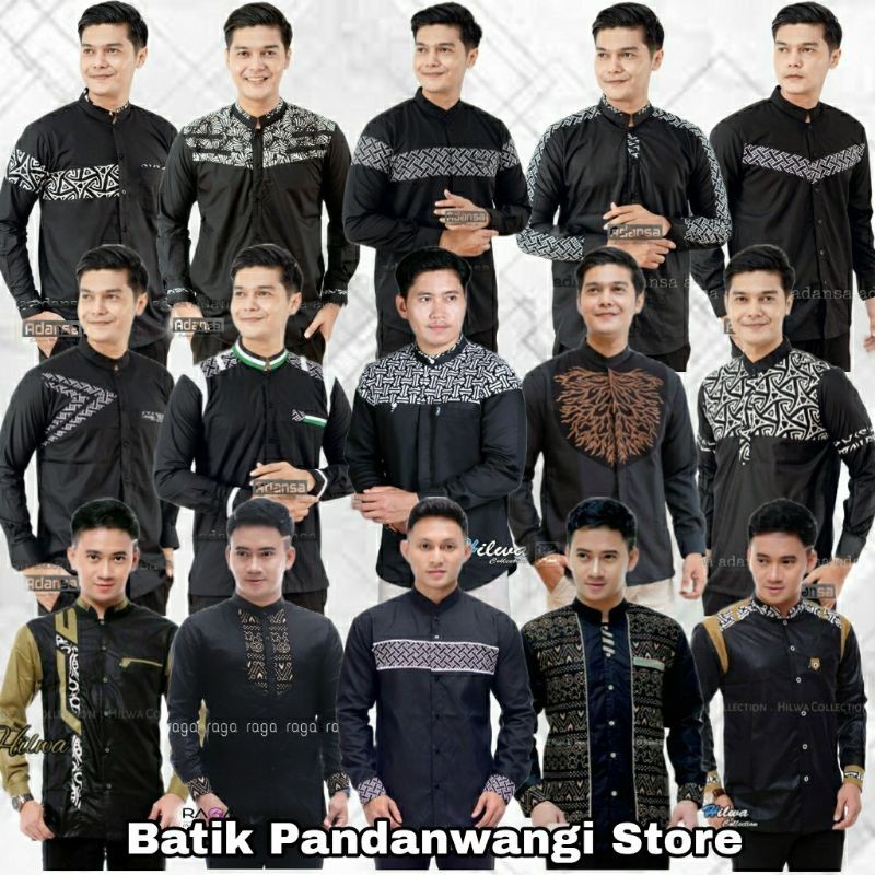 Baju Koko Azzahir Koko Syubbanul Muslimin Baju Koko Hadroh Pakaian Muslim Pria Kemeja koko Sragam Ha
