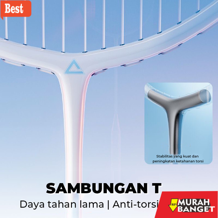 Sepatu olahraga terbaru 2025 RAKET BADMINTON/ RAKET BULUTANGKIS ISI 2 FREE BAG/KOK BULUTANGKIS - Pas