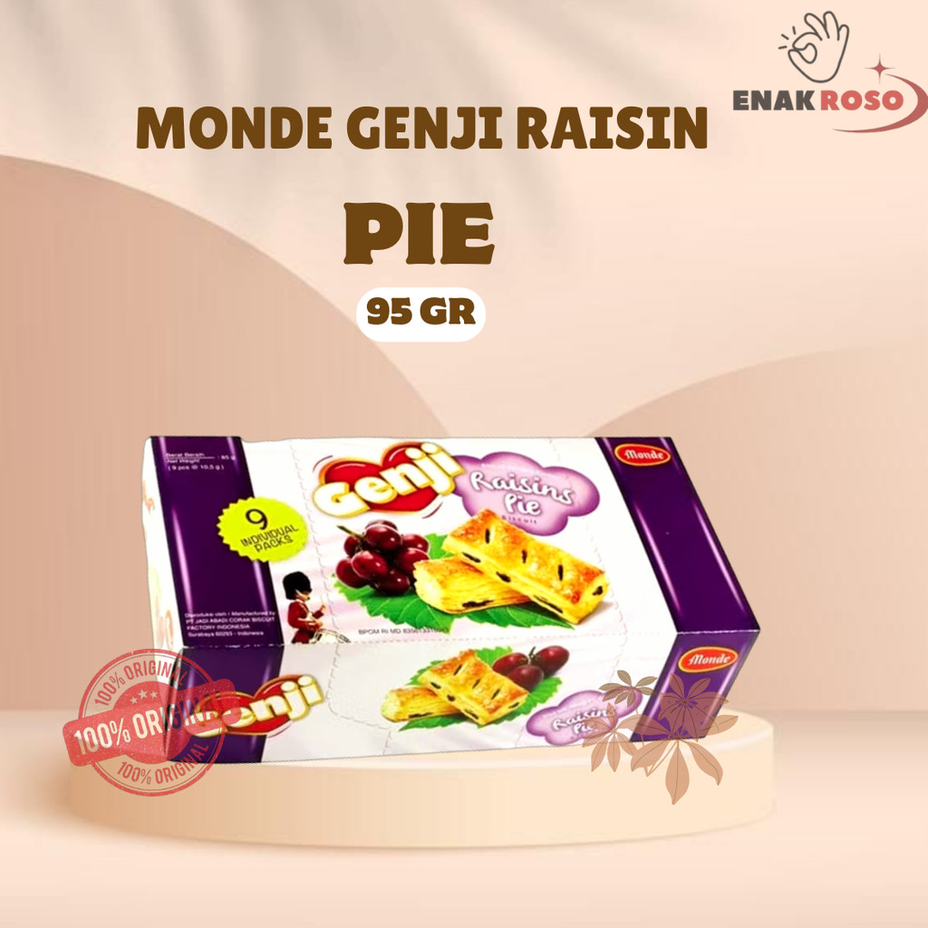 

Monde Genji Raisin Pie 95 gr